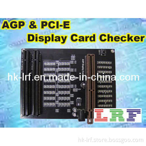 AGP PCIE Display Card Checker with Power Adaptor